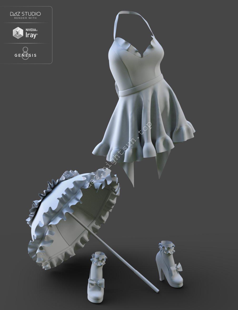 图片[2]-[daz服装] dForce 甜美动漫服饰-DAZ爱好者