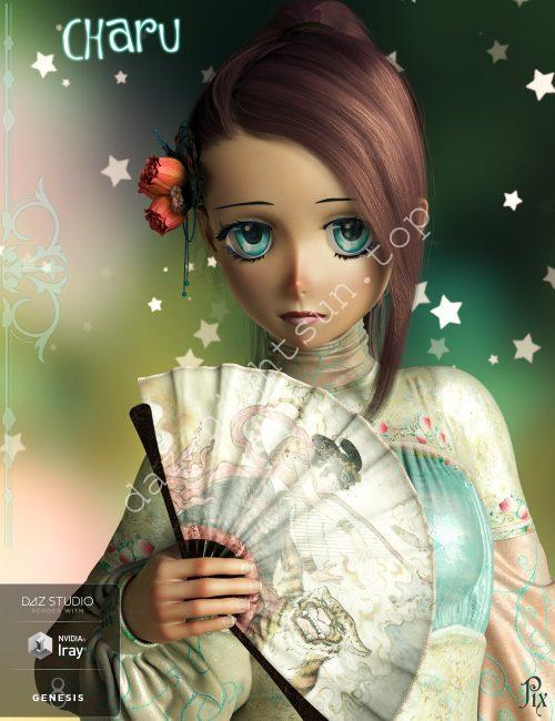 [daz角色] 碧茶茹-DAZ爱好者