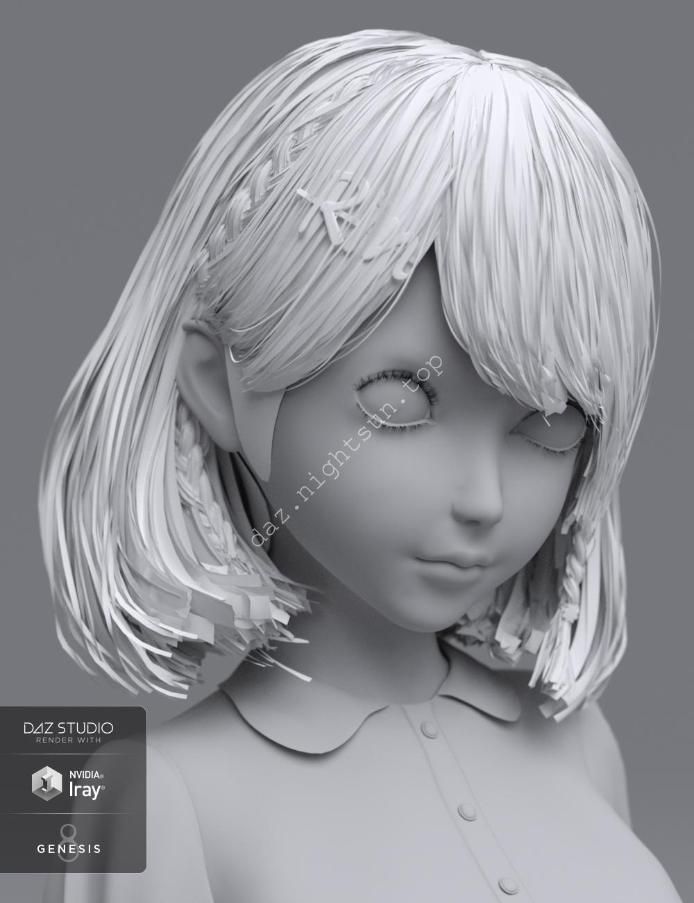 图片[2]-[daz发型] 琳的发型-DAZ爱好者