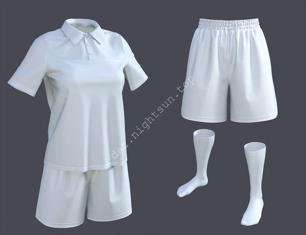 图片[2]-[daz服装] dForce SU 夏季校服-DAZ爱好者