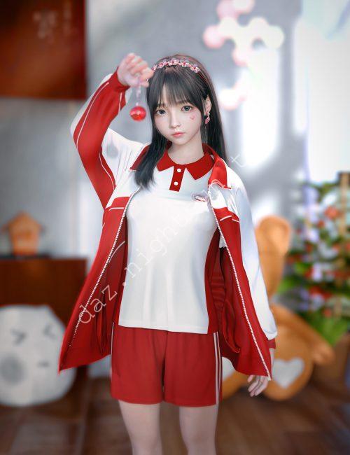 [daz合集] dForce SU 学校制服捆绑包-DAZ爱好者