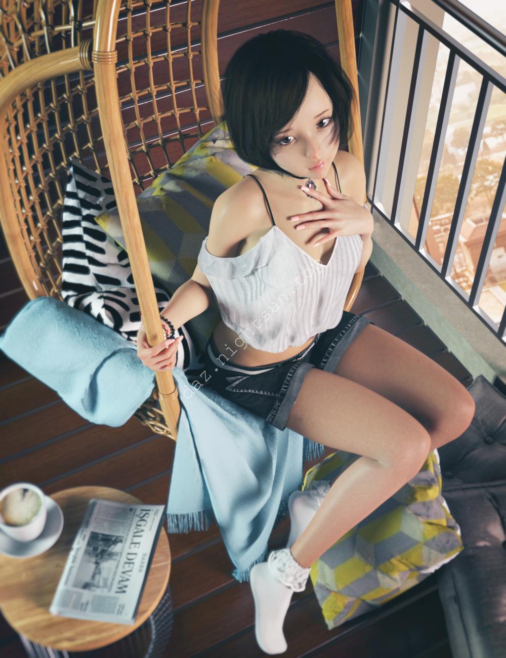 [daz角色] 米娅和面部变形-DAZ爱好者