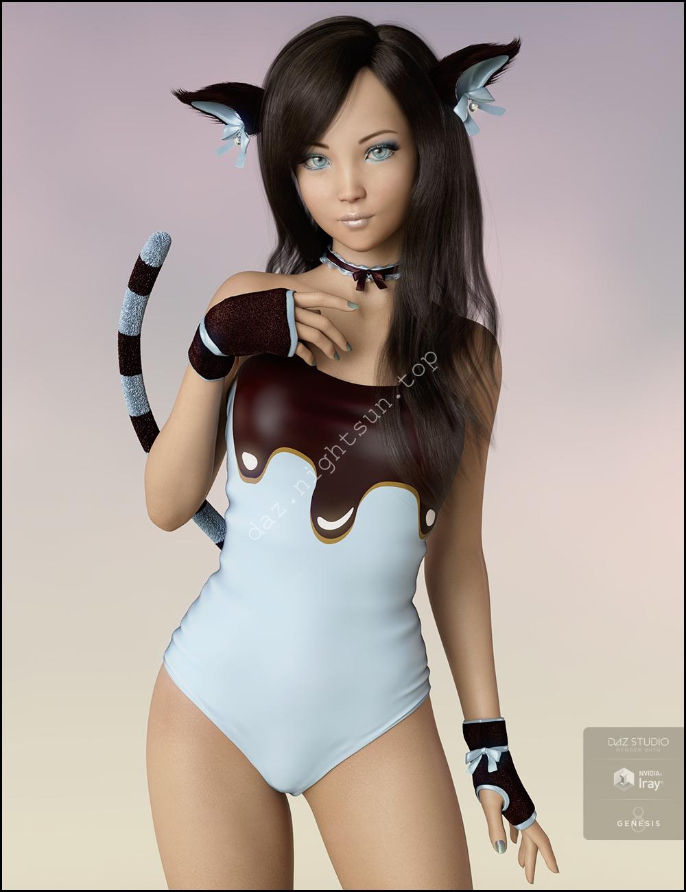 [daz角色] Nyao for Aiko 8-DAZ爱好者