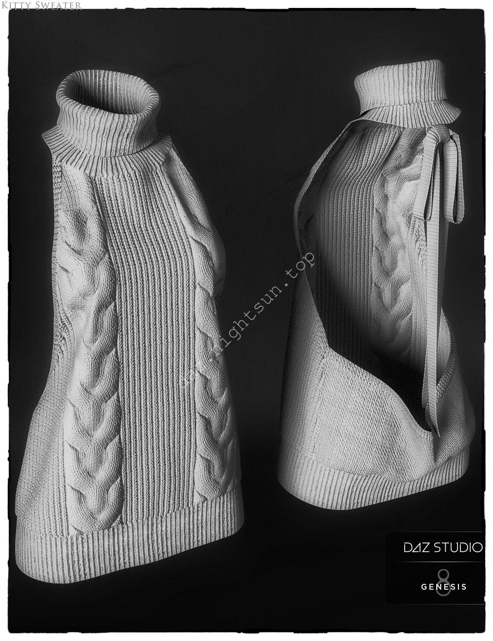 图片[4]-[daz服装] dForce 猫咪毛衣-DAZ爱好者