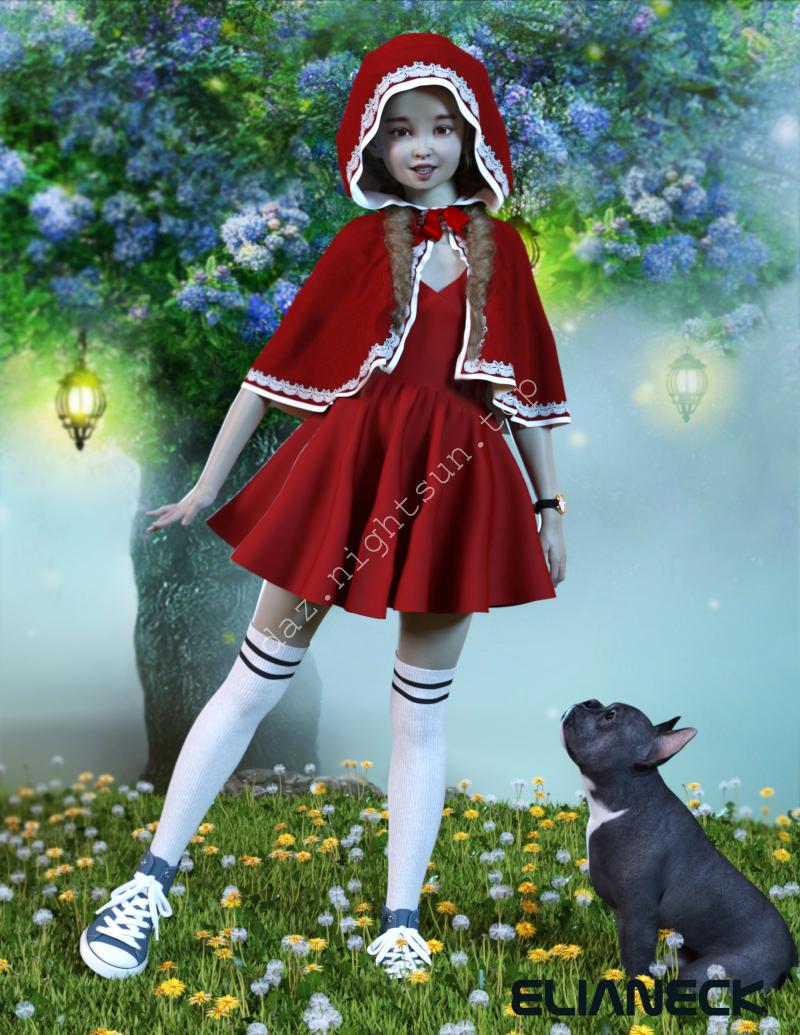 [daz角色] Marie Loo for Genesis 8 Female-DAZ爱好者