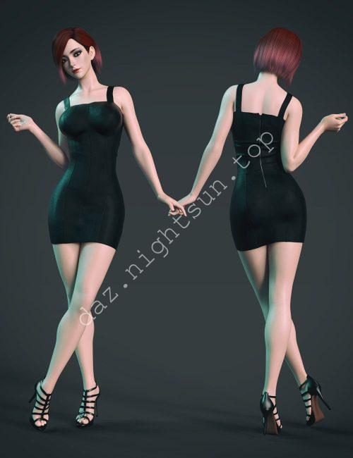 [daz角色] 艾莉与发型-DAZ爱好者