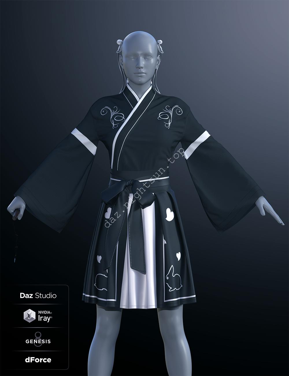 图片[5]-[daz服装] dForce 现代和服-DAZ爱好者