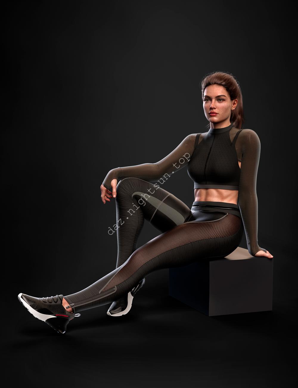 [daz服装] AJC 能量运动服装