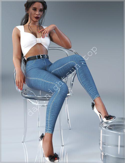 [daz服装] 小鳄鱼装-DAZ爱好者