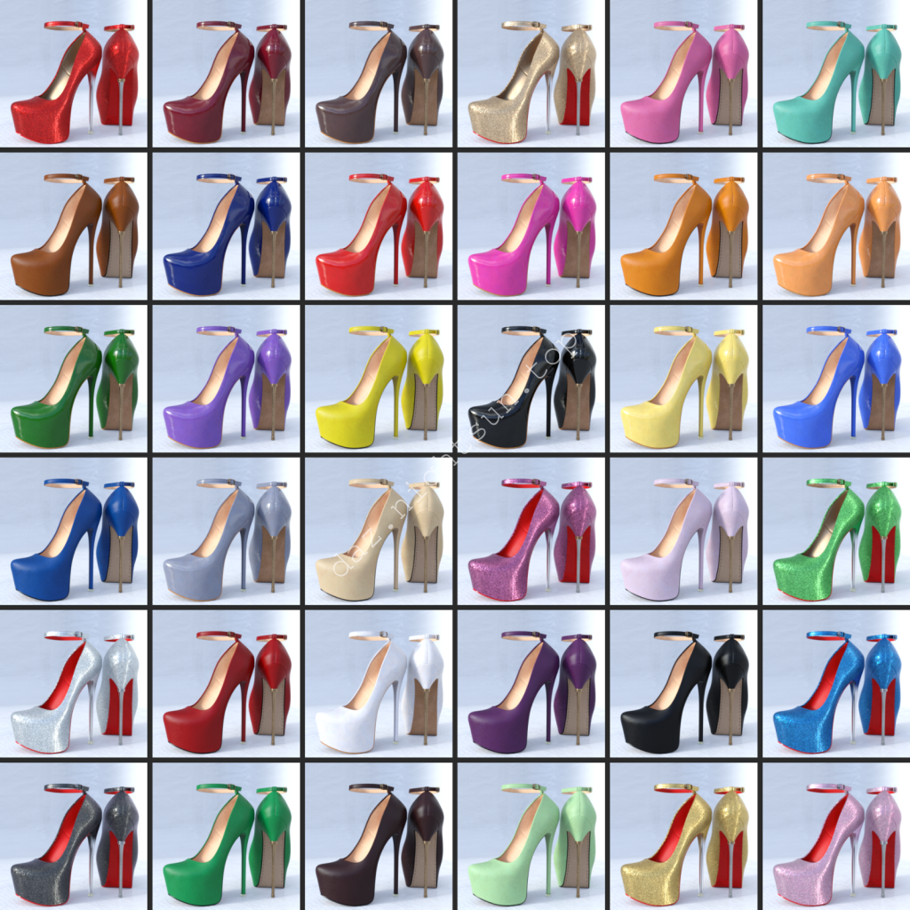 图片[2]-[daz服装] 凯西的高跟鞋-DAZ爱好者