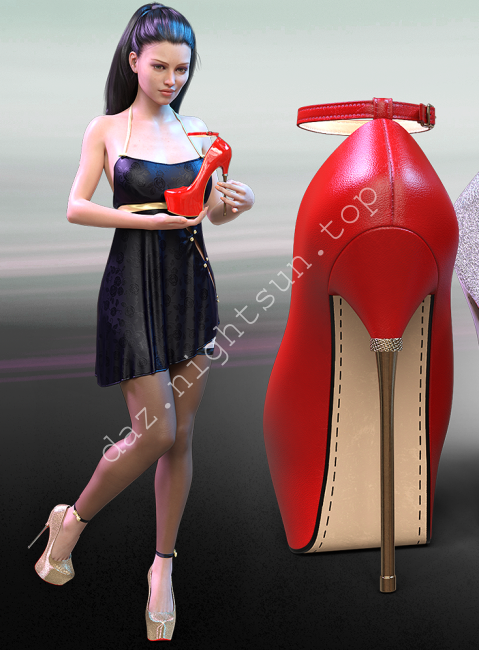 [daz服装] 凯西的高跟鞋-DAZ爱好者
