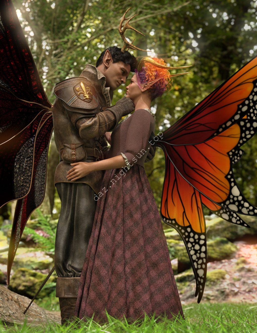 [daz服装] CC 精灵角色道具包-DAZ爱好者