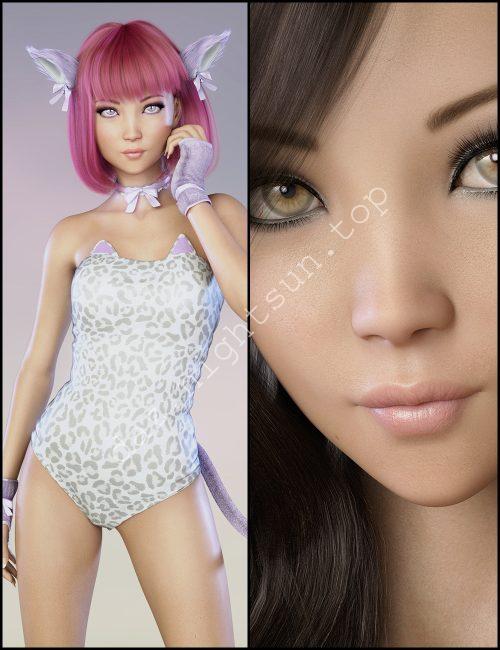 [daz角色] Nyao 捆绑包-DAZ爱好者