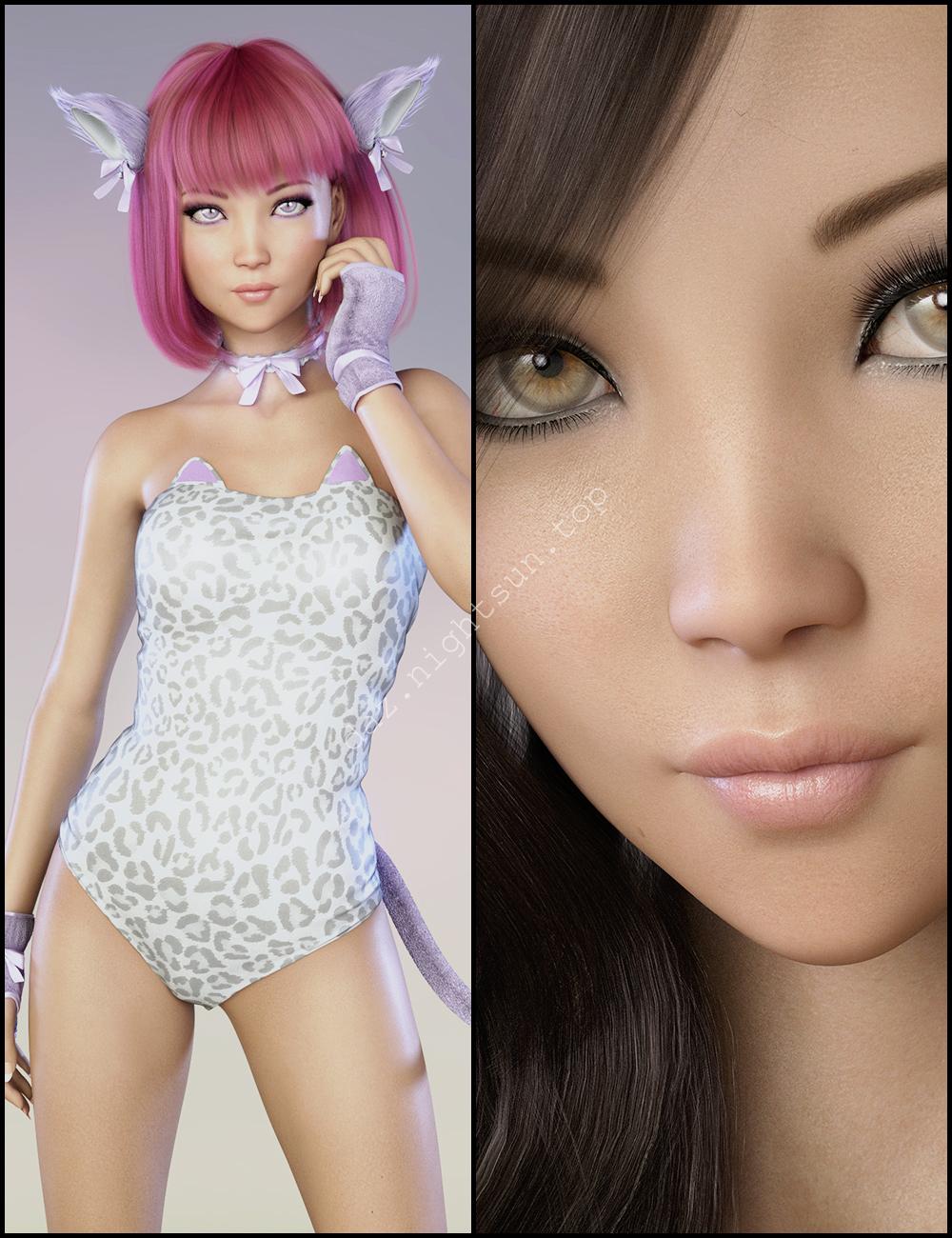 [daz角色] Nyao 捆绑包-DAZ爱好者