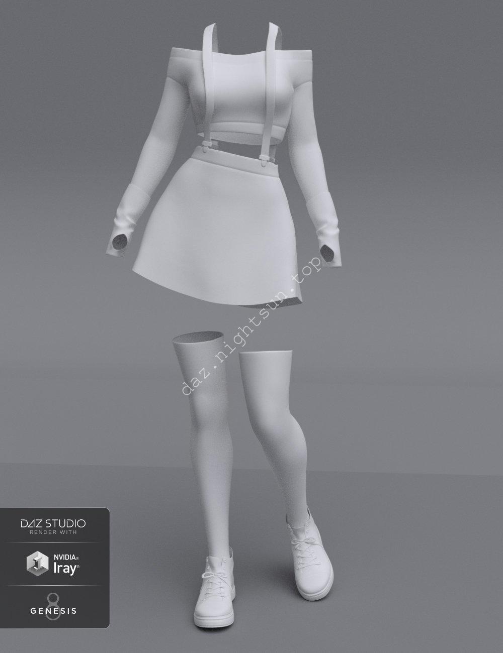 图片[2]-[daz服装] dForce 樱花装束-DAZ爱好者