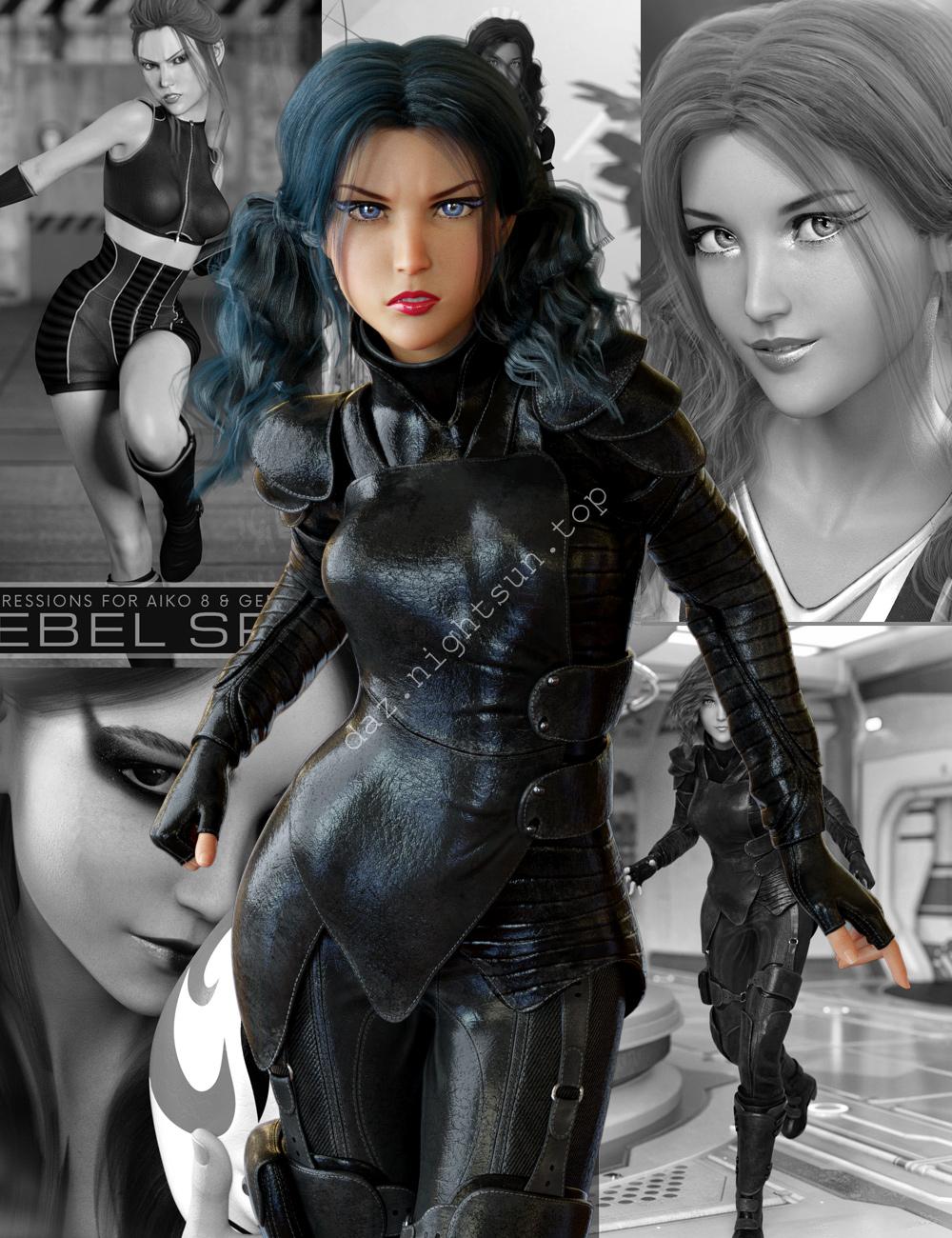 [daz合集] Aiko 8 Pro Bundle-DAZ爱好者