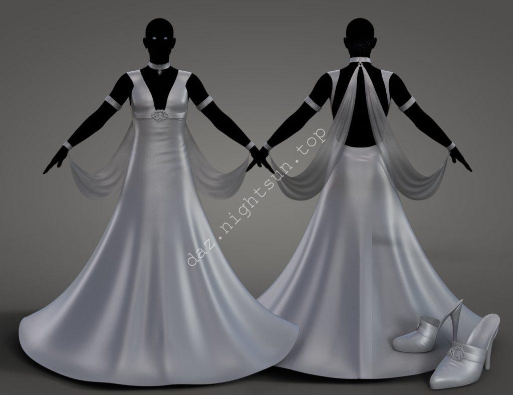 图片[2]-[daz服装] dForce CB 藏红花连衣裙套装-DAZ爱好者