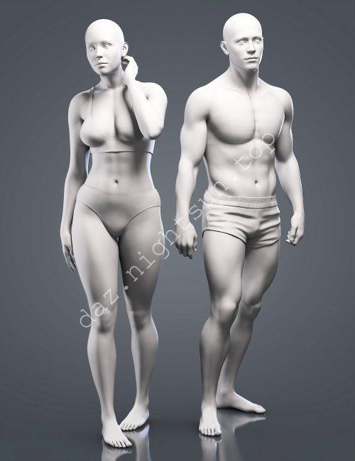 [daz插件] Genesis 9 Body Shapes-DAZ爱好者