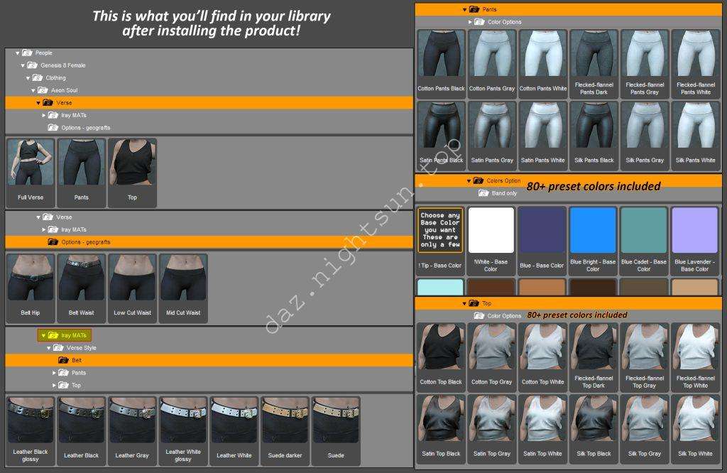 图片[3]-[daz服装] Verse 摩伊人套装-DAZ爱好者