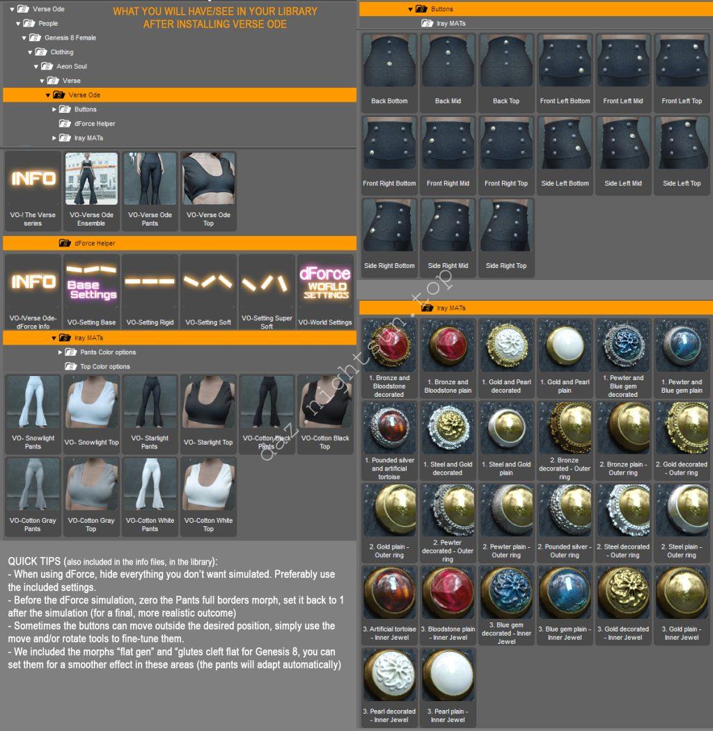 图片[2]-[daz服装] Verse Ode 套装-DAZ爱好者