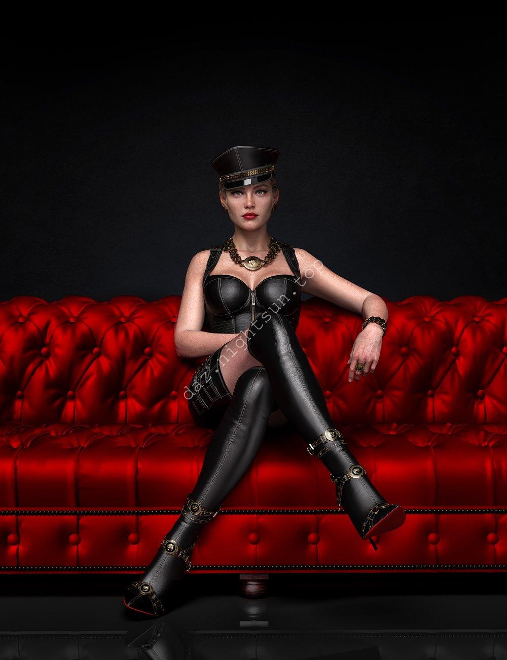 [daz服装] 女王的欲望套装-DAZ爱好者