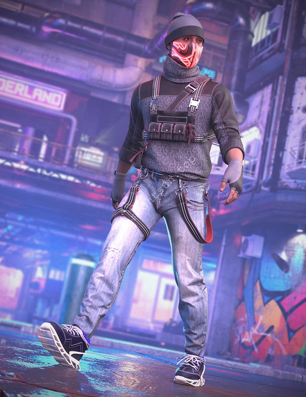 [daz服装] 流浪者高清服装纹理包-DAZ爱好者