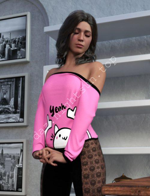 [daz服装] Petike dForce Outfit for Genesis 9-DAZ爱好者