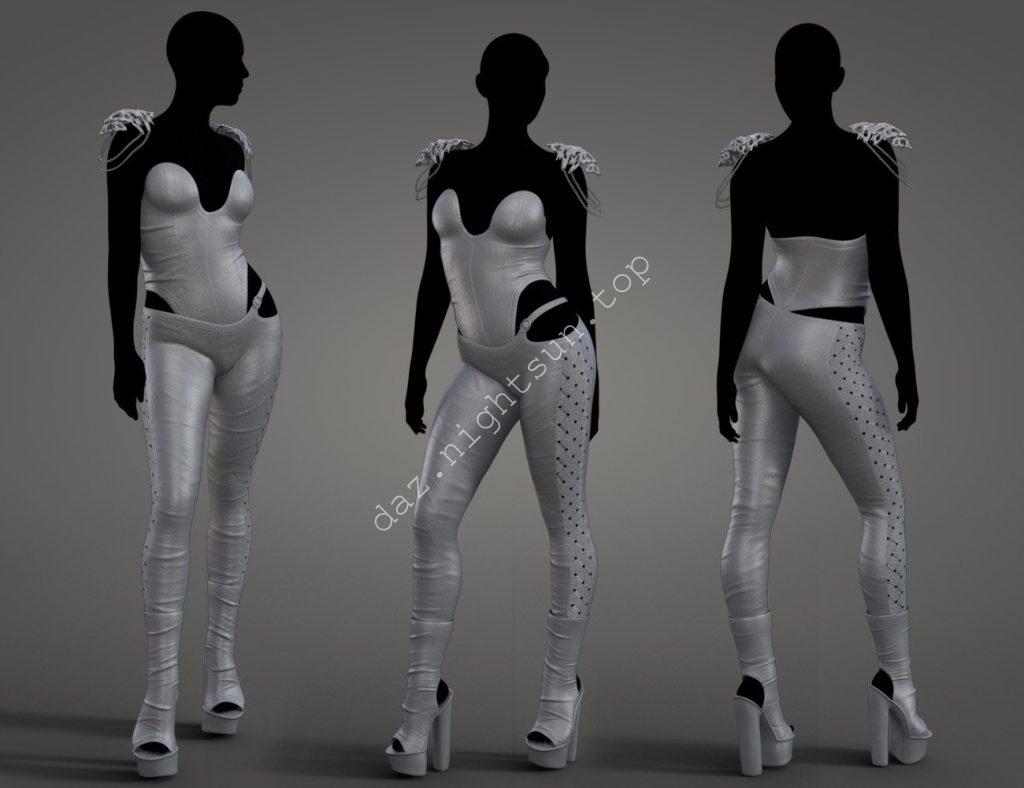 图片[2]-[daz服装] dForce CB Arc Clothing Set for Genesis 9-DAZ爱好者