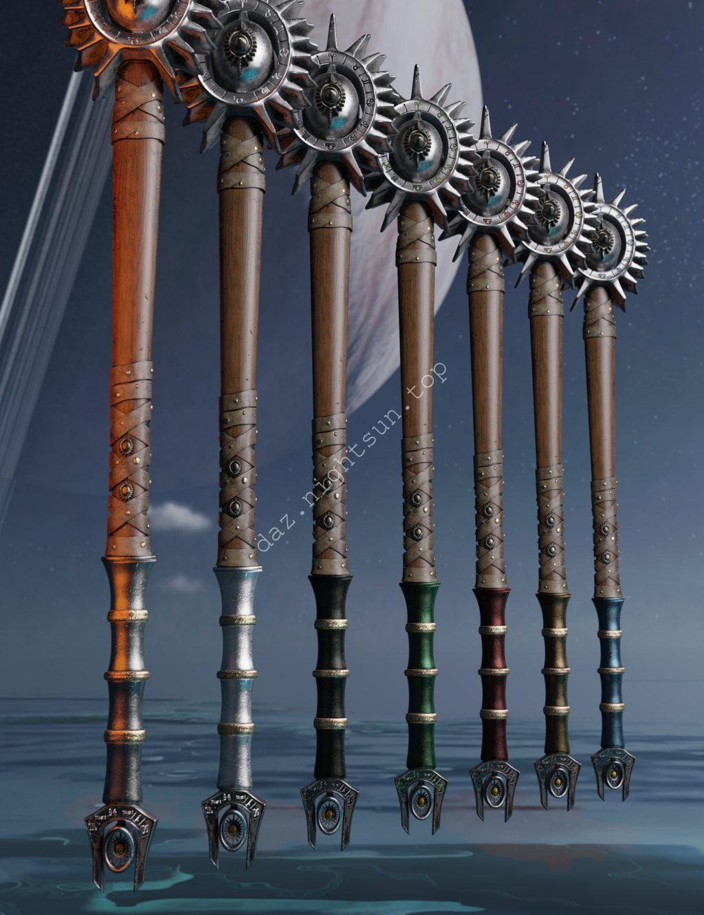 图片[2]-[daz道具] 水瓶座武器收藏 – 战锤-DAZ爱好者