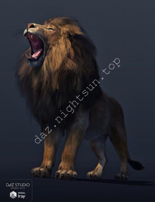 [daz生物] 猫科 – 狮子 – Felidae by AM – Lion-DAZ爱好者
