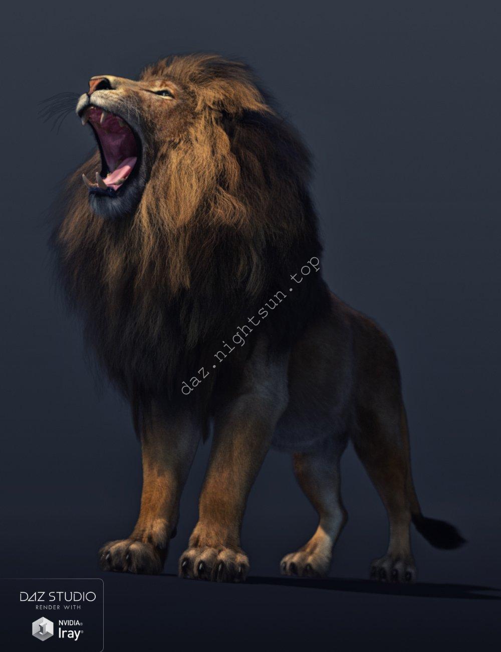 [daz生物] 猫科 – 狮子 – Felidae by AM – Lion-DAZ爱好者