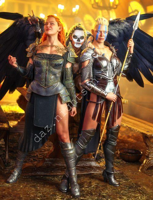 [daz合集] 弗莱娅 9 HD 超级大礼包-DAZ爱好者