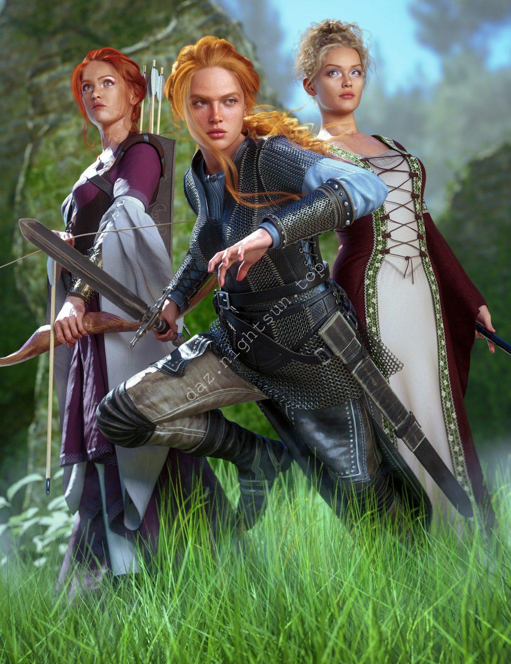 [daz合集] 维多利亚 9 超级大礼包-DAZ爱好者