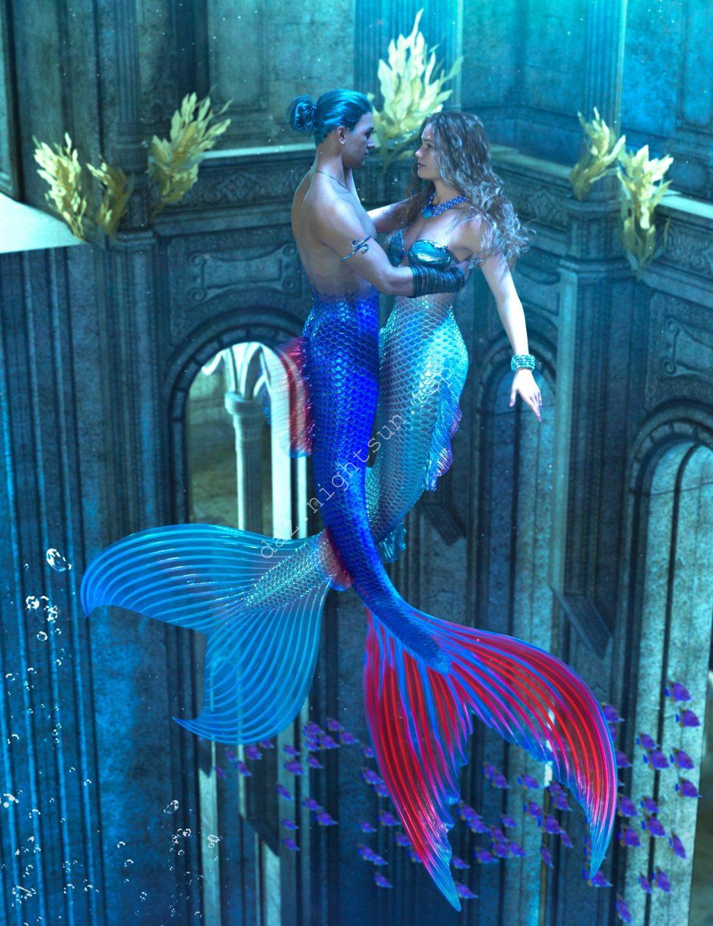 [daz插件] 皇家波浪尾巴和姿势-DAZ爱好者