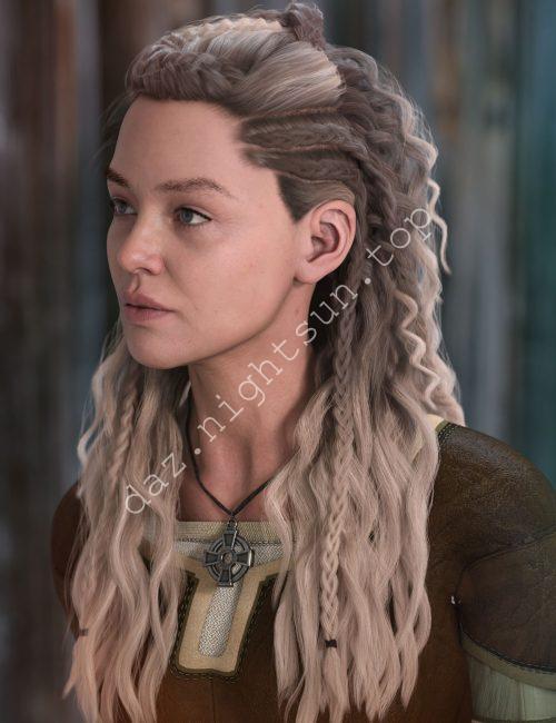 [daz发型] 艾尔格瑞德发型-DAZ爱好者