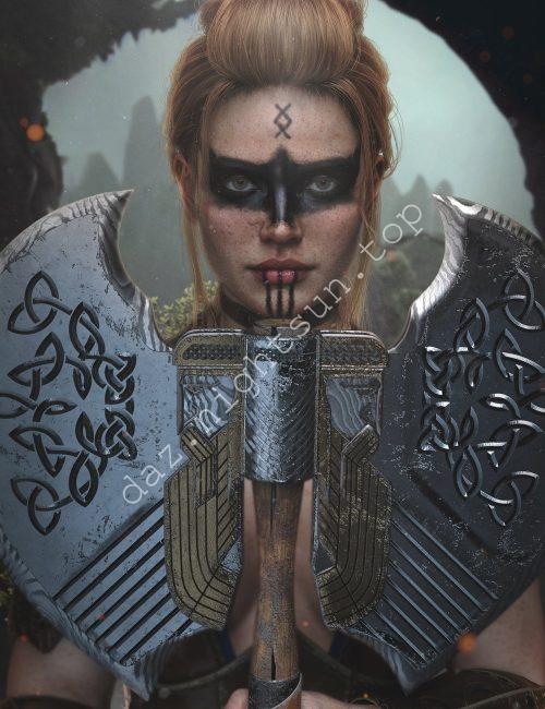 [daz道具] AJC 黎明战士武器-DAZ爱好者