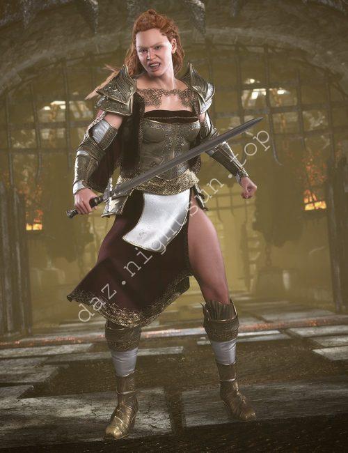 [daz服装] dForce 瓦尔哈拉的少女-DAZ爱好者