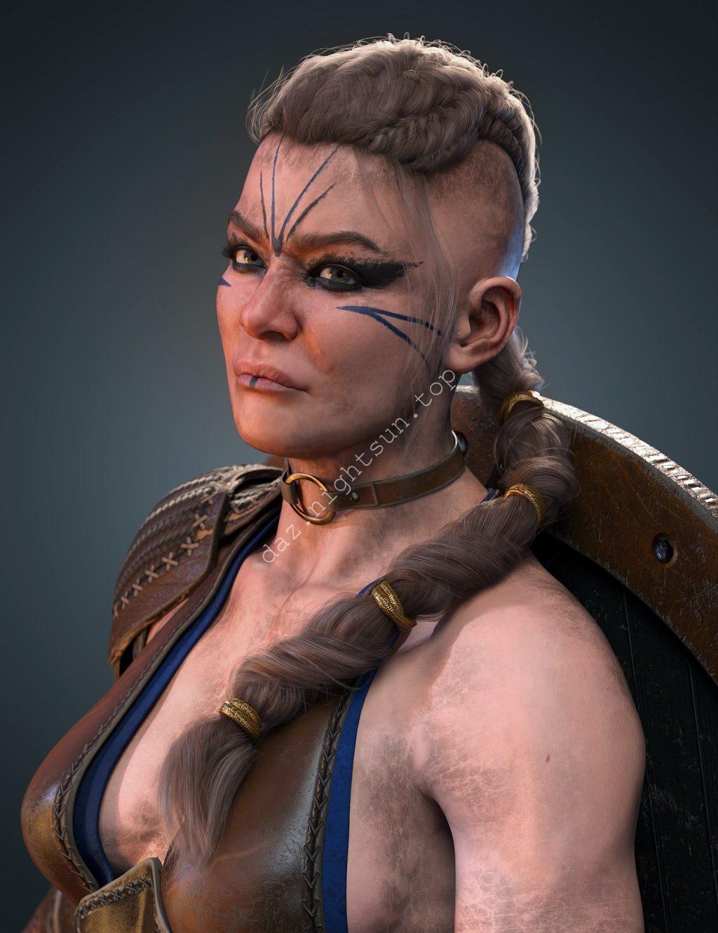 [daz发型] 巴塞拉杰的发型-DAZ爱好者