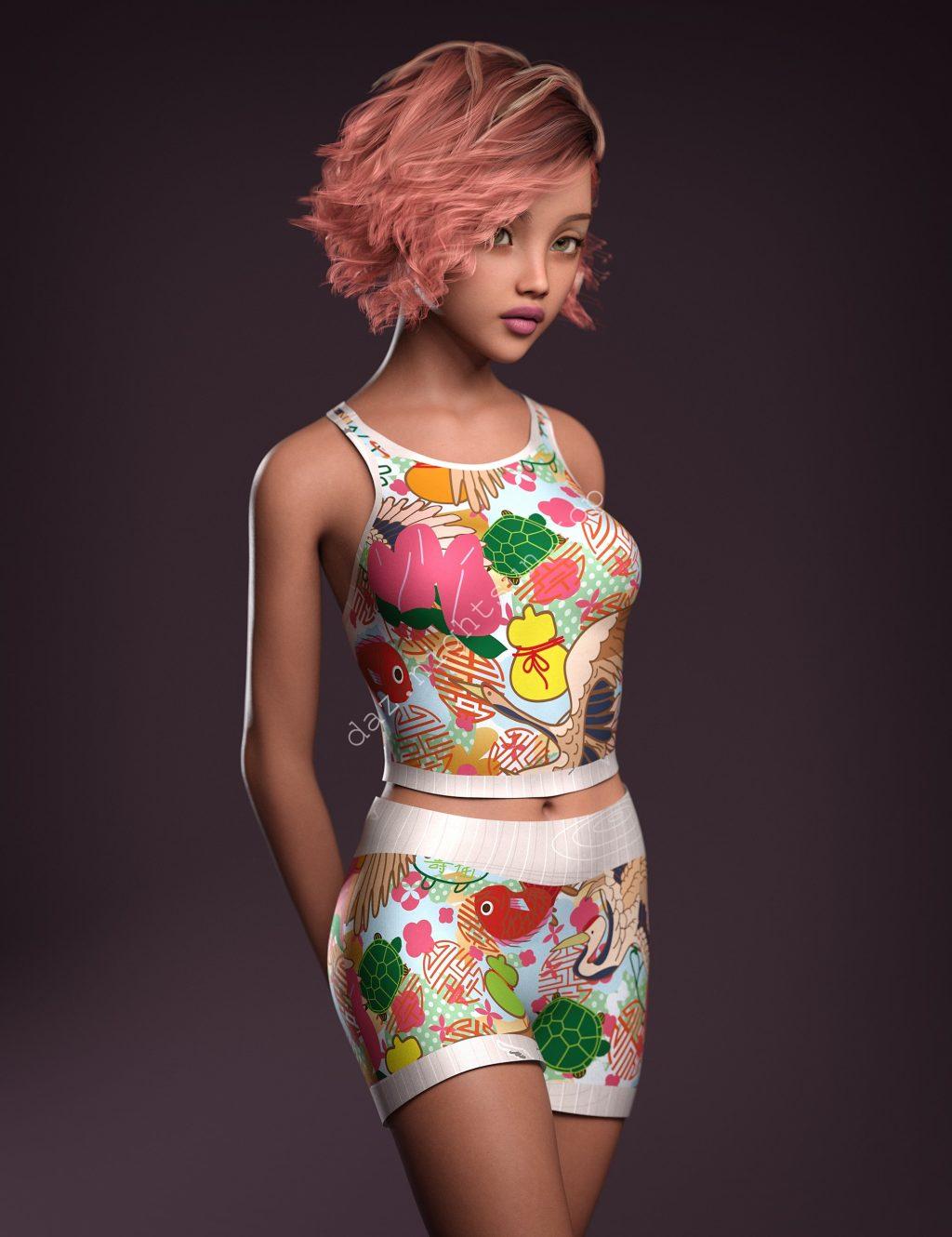 [daz角色] 乔西 9-DAZ爱好者