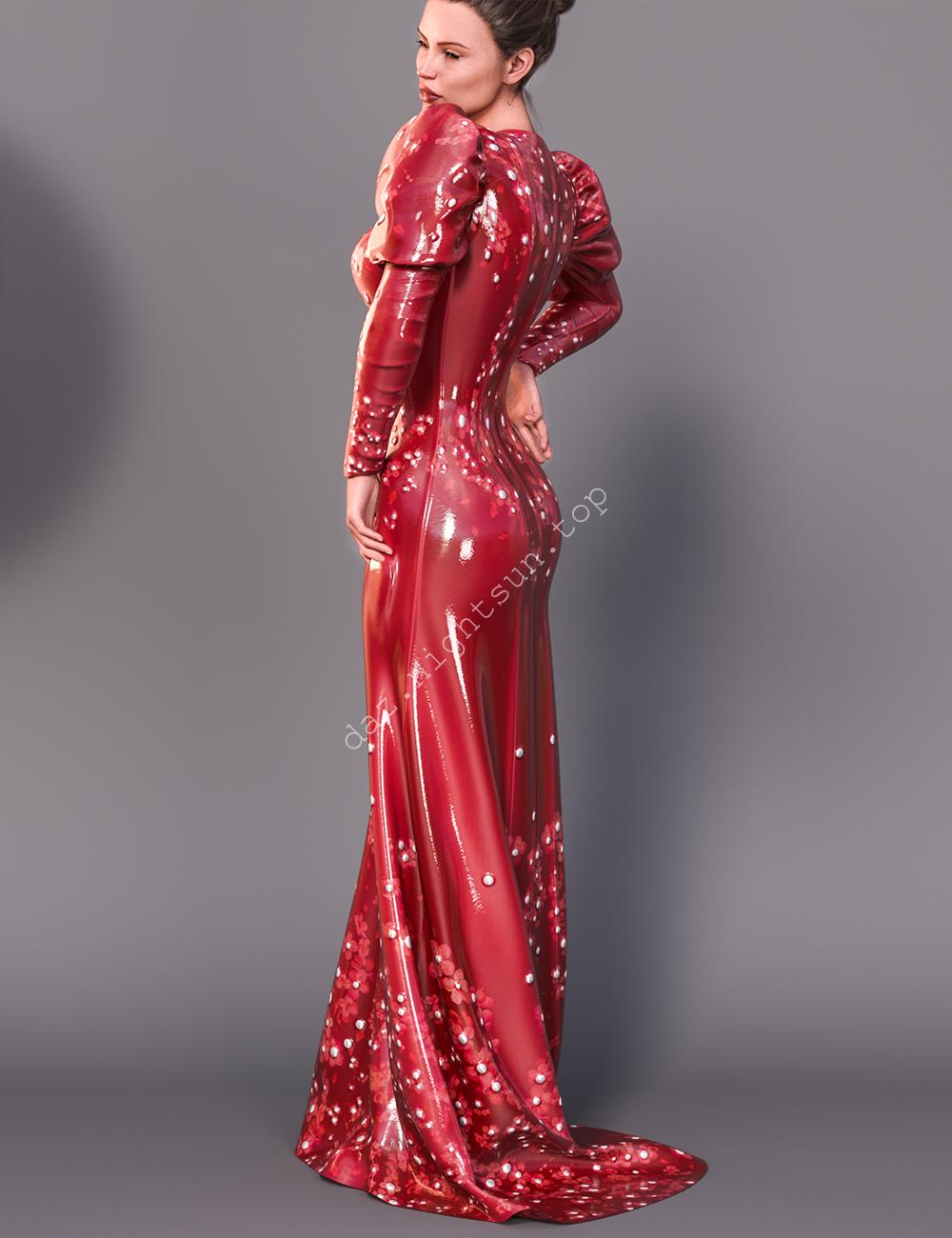 [daz服装] dForce 美人鱼裙装扮-DAZ爱好者