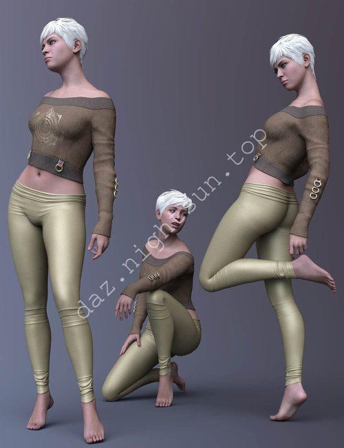 [daz姿势] CDI 风格姿势-DAZ爱好者