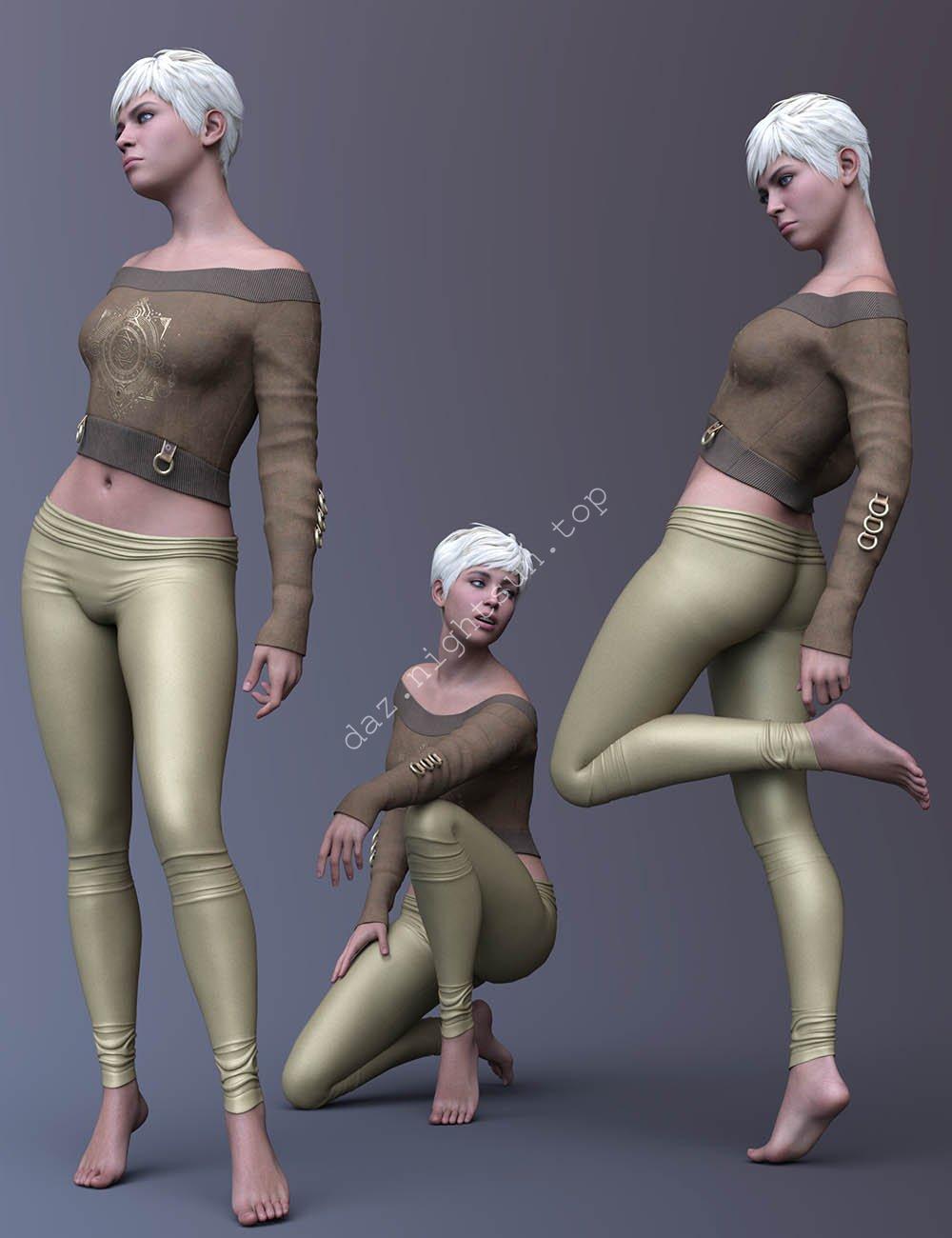 [daz姿势] CDI 风格姿势-DAZ爱好者