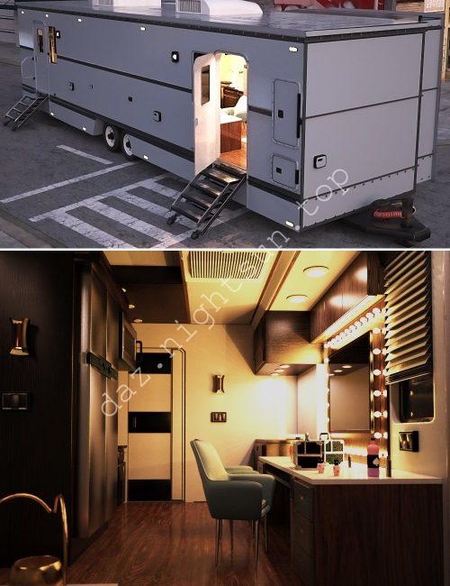 [daz场景] XI 偶像拖车-DAZ爱好者