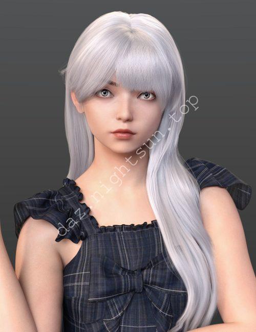 [daz发型] 金的发型 for Genesis 9-DAZ爱好者