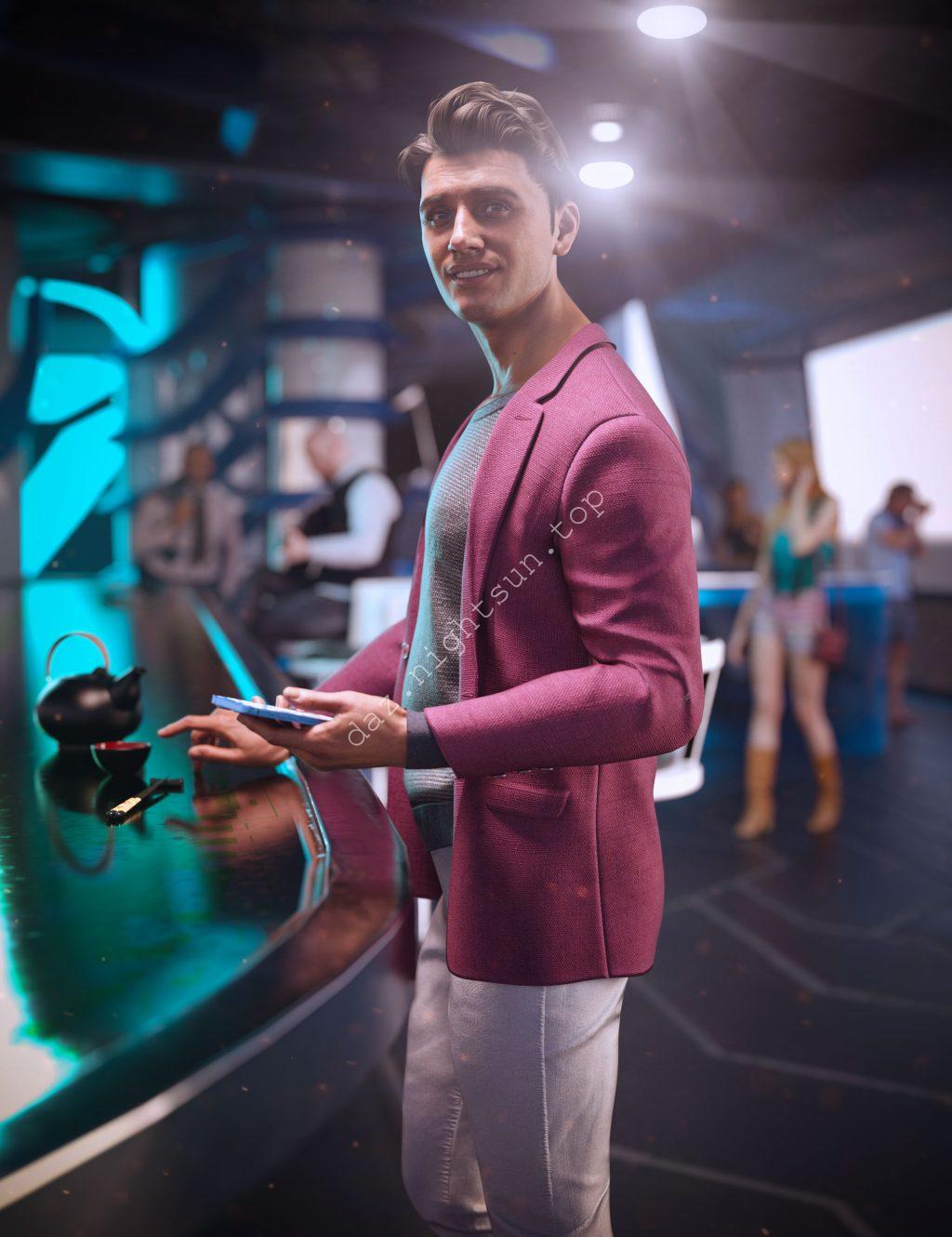 [daz角色] 迈克尔 9 HD-DAZ爱好者