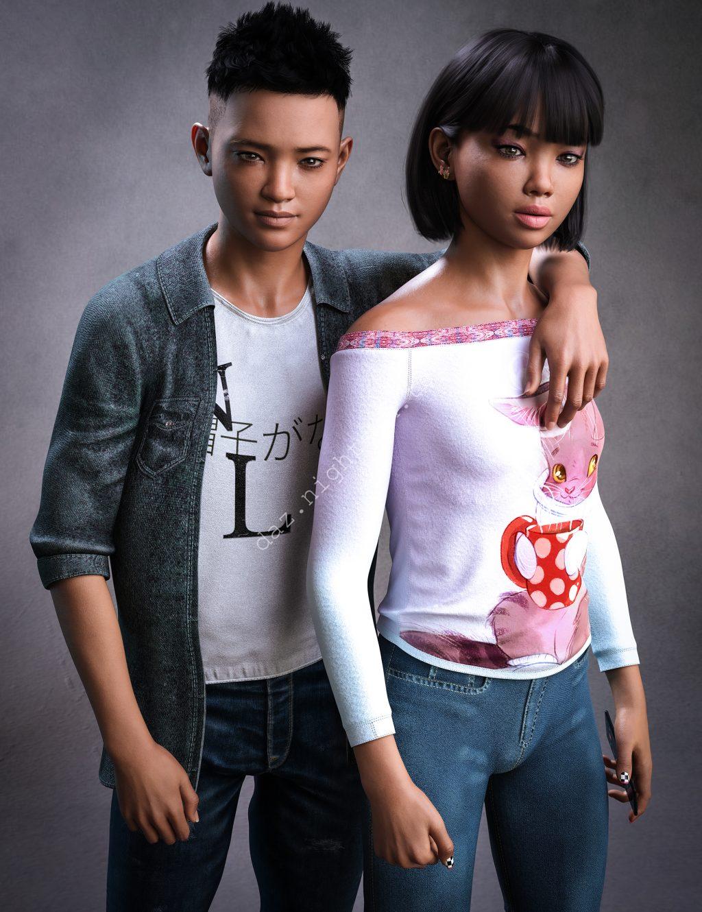 [daz角色] ES3D Mari HD for Genesis 9-DAZ爱好者