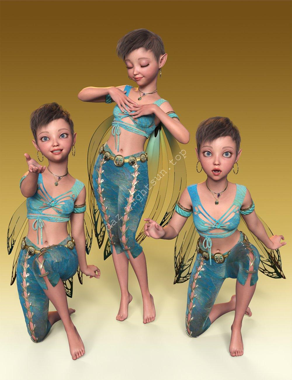 [daz姿势] CDI 小精灵姿势 or Genesis 9-DAZ爱好者