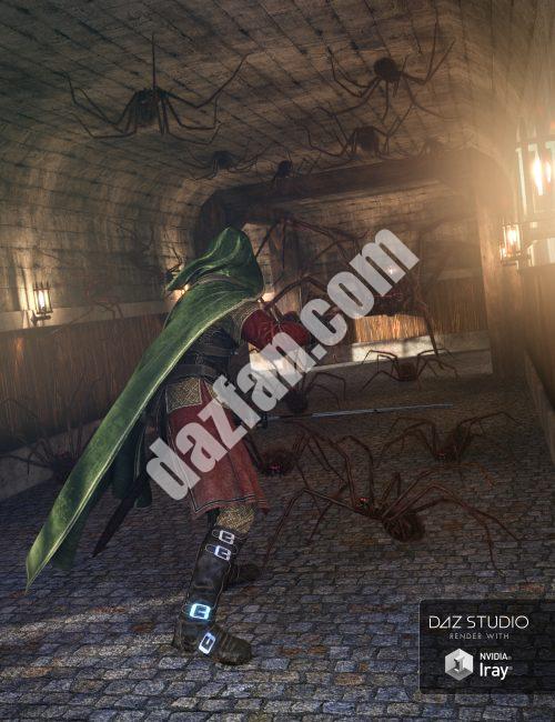 [daz场景] 幻想隧道-DAZ爱好者