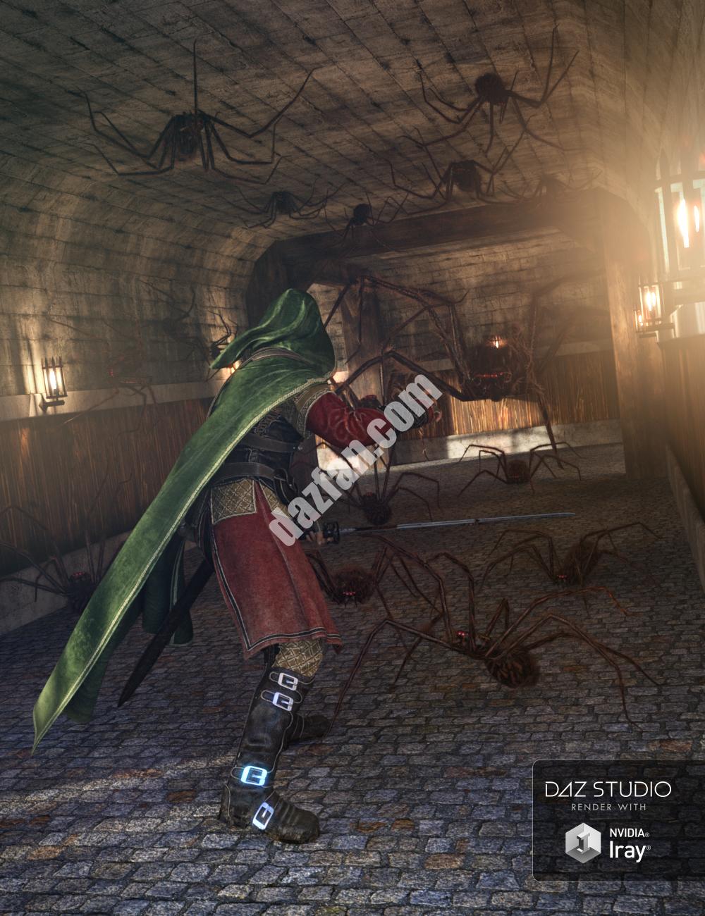 [daz场景] 幻想隧道-DAZ爱好者