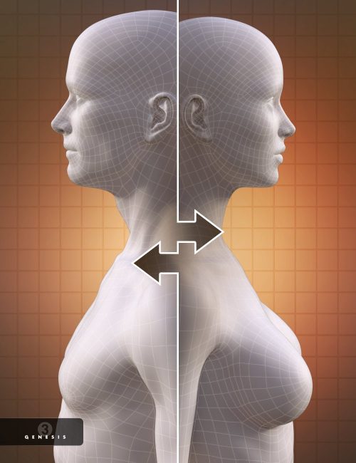 [daz角色] 创世纪3交叉图形资源工具包-DAZ爱好者